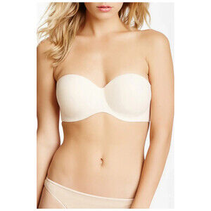 Felina Hint of Skin Underwire Strapless Bra 6202 Size 34B
